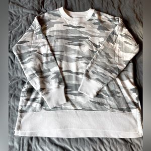 SOLD- Aerie camo crewneck